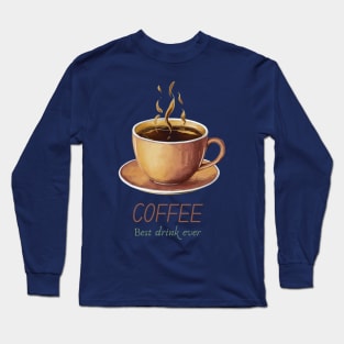 THE COFFEE LOVER Long Sleeve T-Shirt